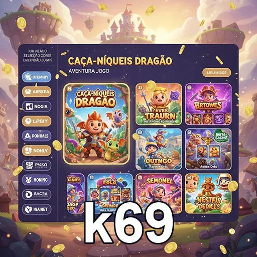 Jogadores se divertindo em slots imperdíveis do k69